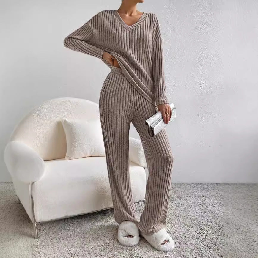 Majken™ | Ribbstickad Lounge Set — Känn den mjuka elegansen runt dig