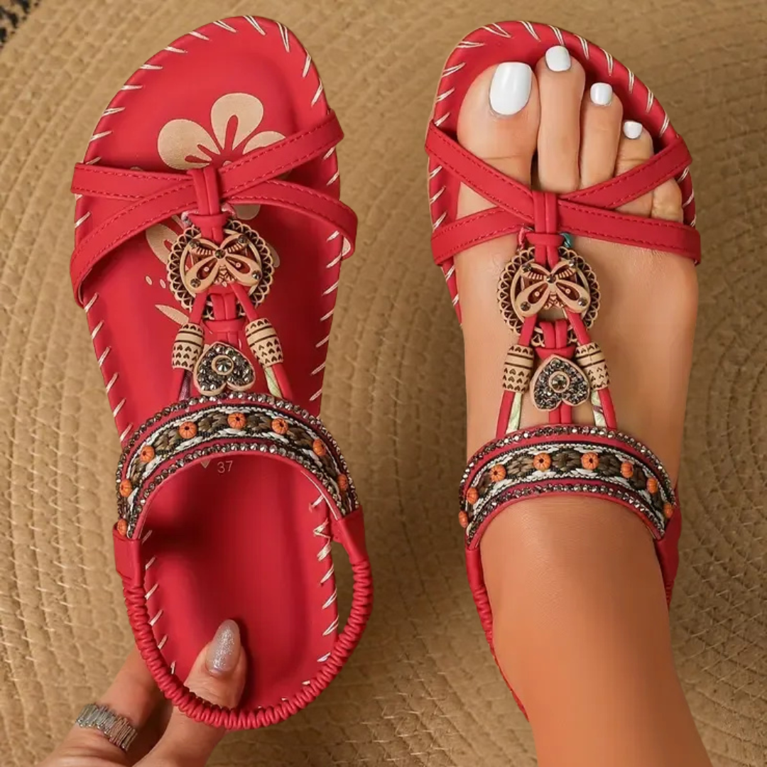 Maja™ | Somriga sandaler med boho-elegans