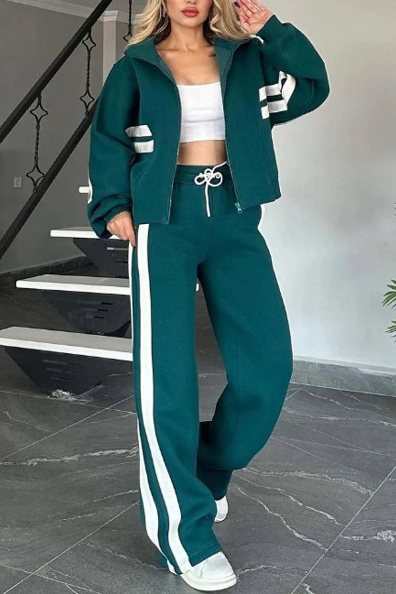 Hedvig™ | Randig Comfort Style Set — Känn den lätta elegansen varje dag