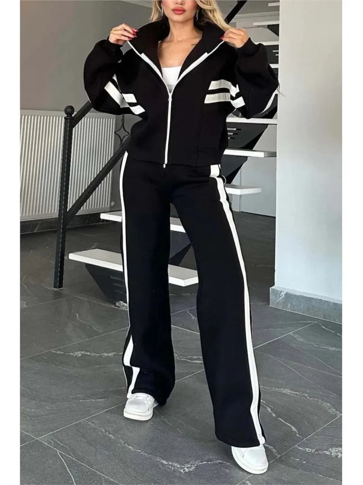 Hedvig™ | Randig Comfort Style Set — Känn den lätta elegansen varje dag