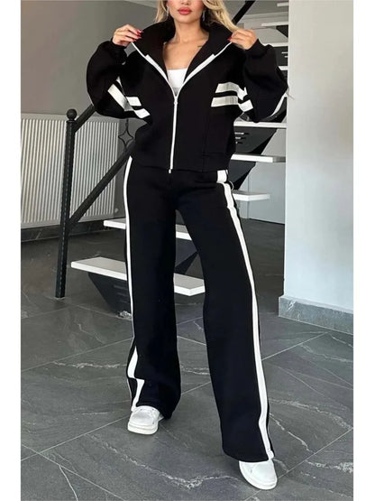Hedvig™ | Randig Comfort Style Set — Känn den lätta elegansen varje dag