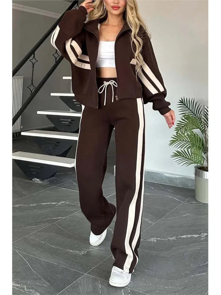 Hedvig™ | Randig Comfort Style Set — Känn den lätta elegansen varje dag