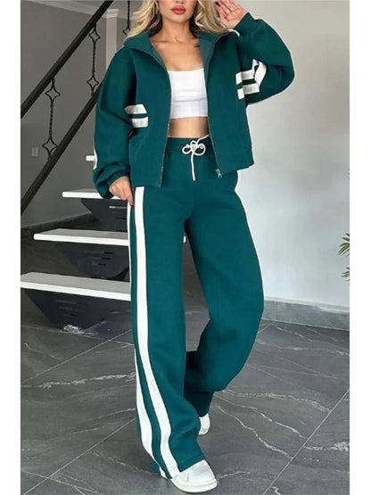 Hedvig™ | Randig Comfort Style Set — Känn den lätta elegansen varje dag