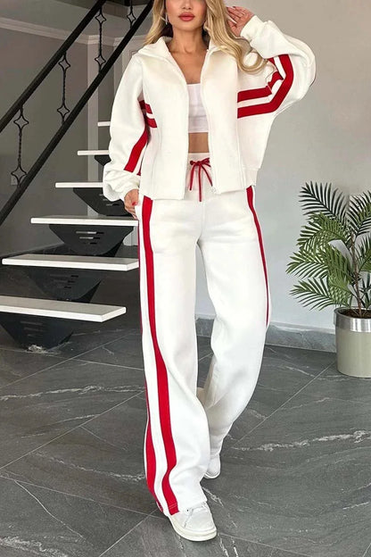 Hedvig™ | Randig Comfort Style Set — Känn den lätta elegansen varje dag