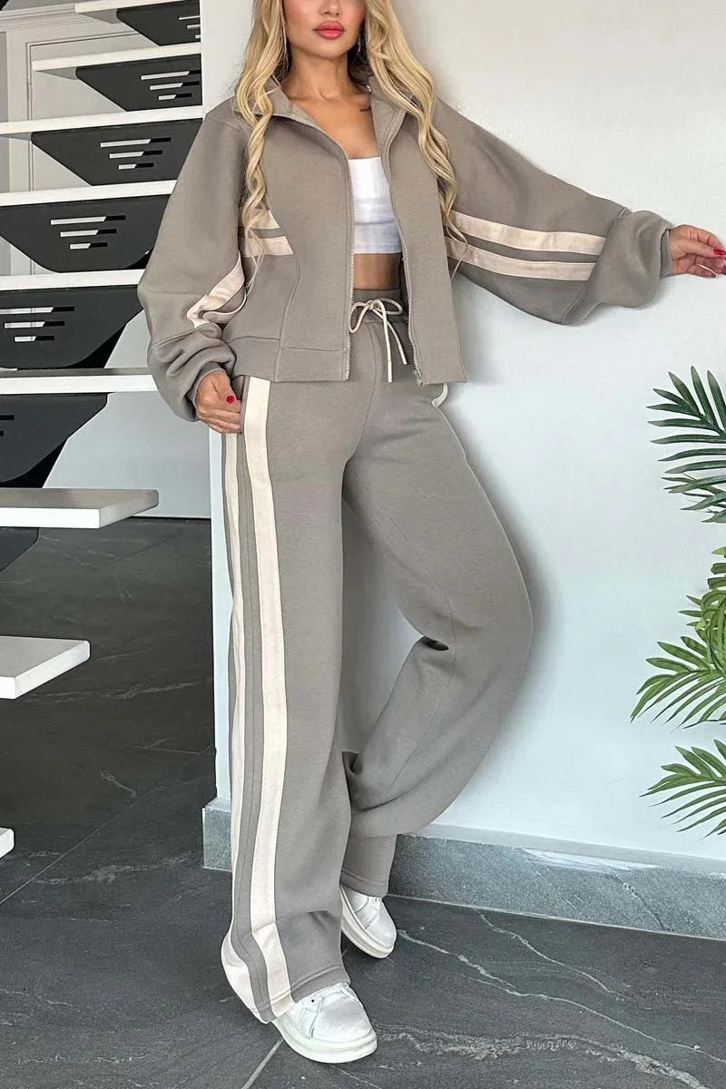 Hedvig™ | Randig Comfort Style Set — Känn den lätta elegansen varje dag