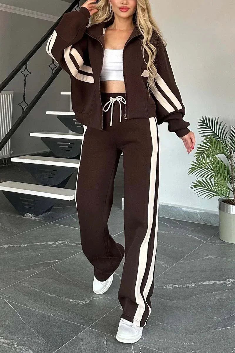 Hedvig™ | Randig Comfort Style Set — Känn den lätta elegansen varje dag