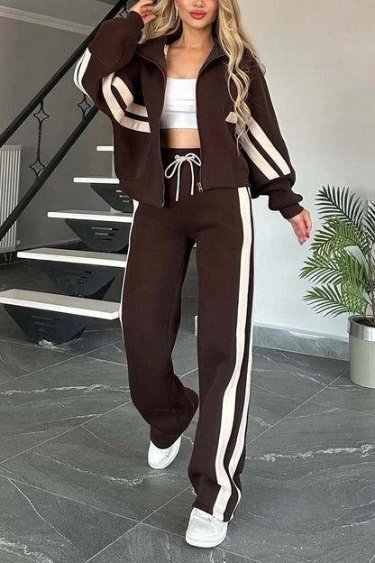 Hedvig™ | Randig Comfort Style Set — Känn den lätta elegansen varje dag