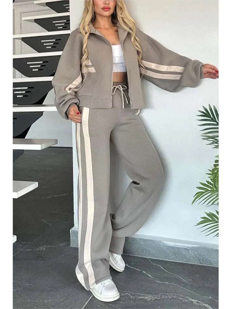 Hedvig™ | Randig Comfort Style Set — Känn den lätta elegansen varje dag